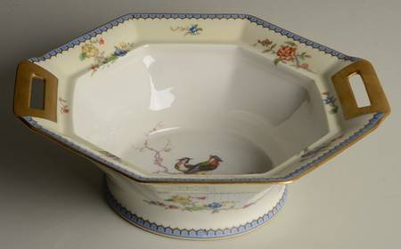 Chambord (Birds, Older Patt) Octagonal Vegetable No Lid