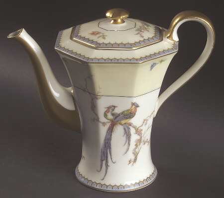 Chambord (Birds, Older Patt) Coffee Pot & Lid
