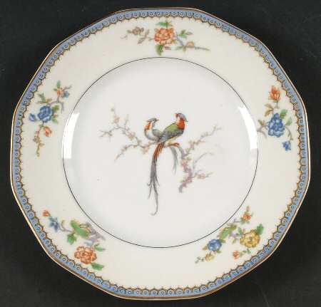 Chambord (Birds, Older Patt) Luncheon Plate