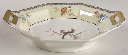 Chambord (Birds, Older Patt) 9" Octagonal Vegetable Bowl