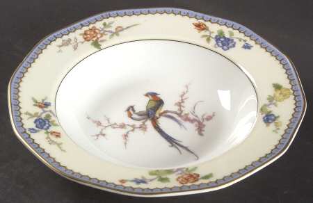 Chambord (Birds, Older Patt) Rim Soup Bowl