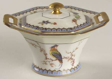 Chambord (Birds, Older Patt) Mini Sugar Bowl & Lid