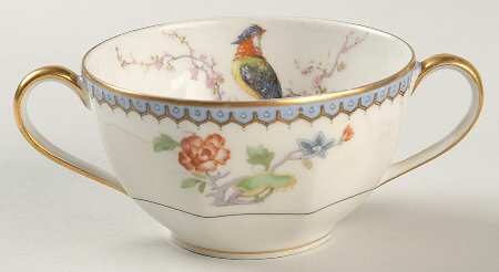 Chambord (Birds, Older Patt) Flat Bouillon Cup