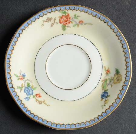 Chambord (Birds, Older Patt) Saucer for Flat Cup