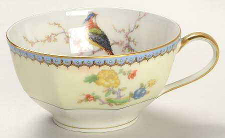 Chambord (Birds, Older Patt) Flat Cup