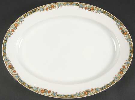 Chanson 16" Oval Serving Platter