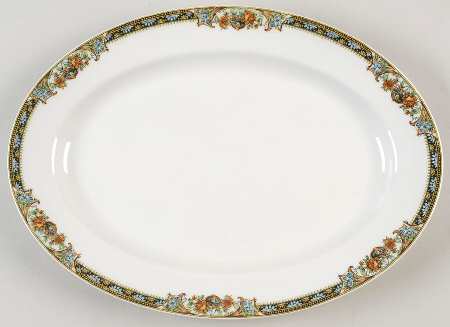 Chanson 13" Oval Serving Platter