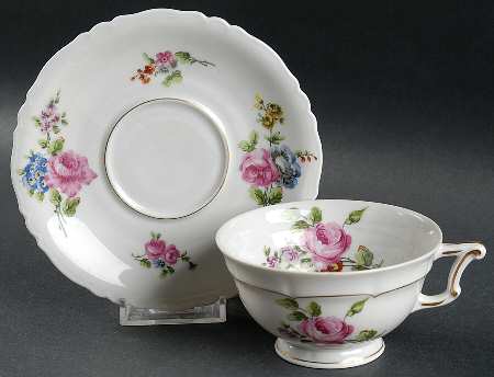 Chantelet Footed Cup & Saucer Set