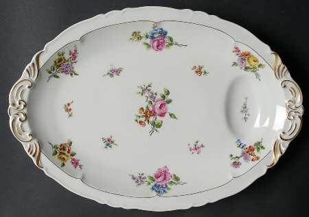 Chantelet 13" Oval Serving Platter