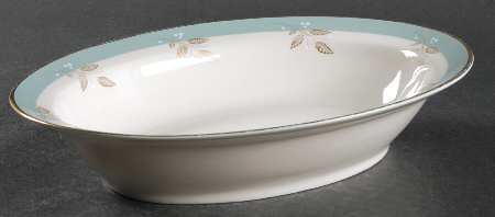 Charmoy 9" Oval Vegetable Bowl