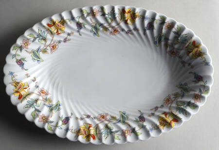 Charleston 15" Oval Serving Platter by Haviland