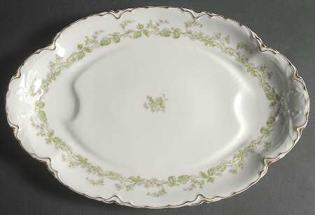 Charonne 17" Oval Platter with Well