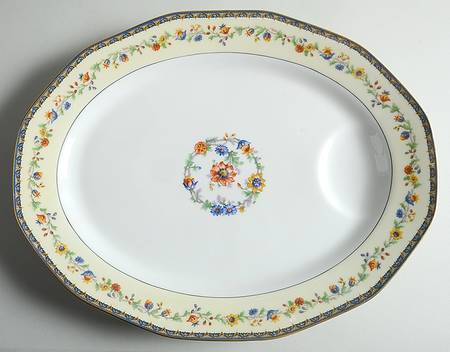 Chateaudun 15" Oval Serving Platter