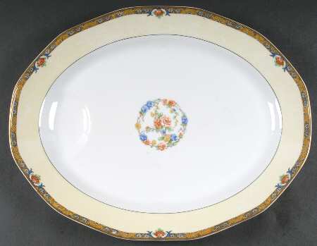 Chenonceaux 15" Oval Serving Platter