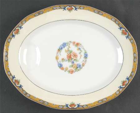 Chenonceaux 11" Oval Serving Platter