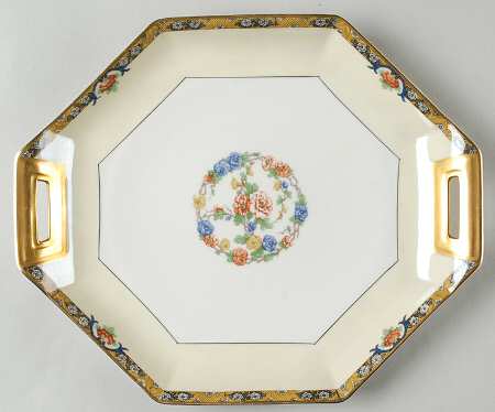 Chenonceaux Handled Cake Plate