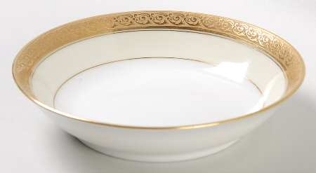 Chevalier (Older, Gold Trim) Fruit/Dessert (Sauce) Bowl