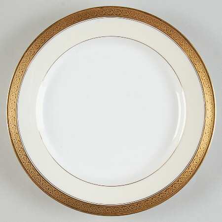 Chevalier (Older, Gold Trim) Luncheon Plate