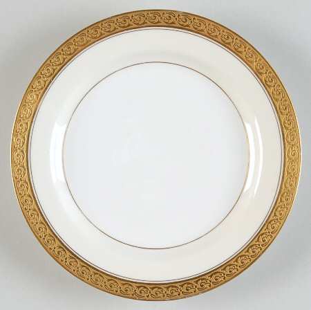 Chevalier (Older, Gold Trim) Bread & Butter Plate