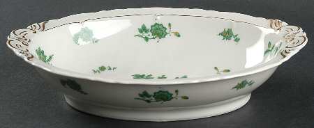 Chevalier (Newer, Inner Gold) 10" Oval Vegetable Bowl