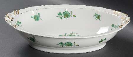 Chevalier (Newer, Inner Gold) 9" Oval Vegetable Bowl