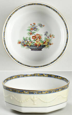 Chippendale Cranberry Bowl