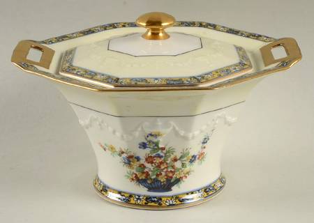 Chippendale Sugar Bowl & Lid