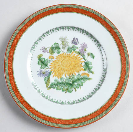 Chrysantheme Salad Plate