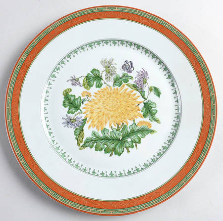 Chrysantheme Large Dinner Plate