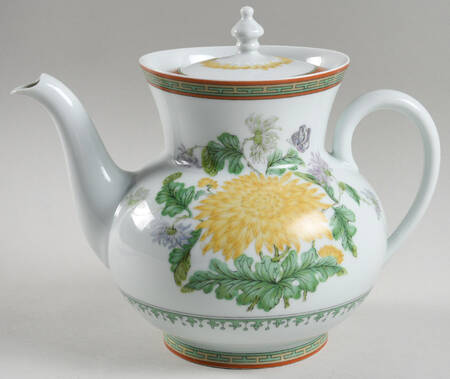 Chrysantheme Teapot & Lid
