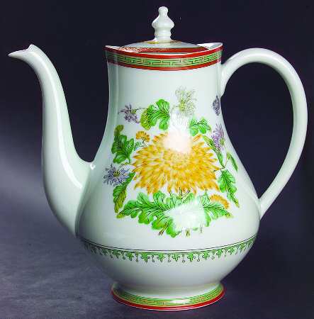 Chrysantheme Coffee Pot & Lid