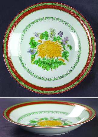 Chrysantheme Coupe Soup Bowl