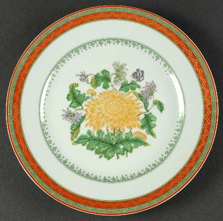 Chrysantheme Luncheon Plate