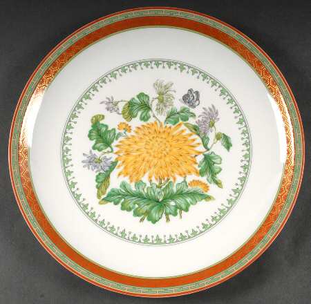 Chrysantheme 12" Chop Plate (Round Platter)