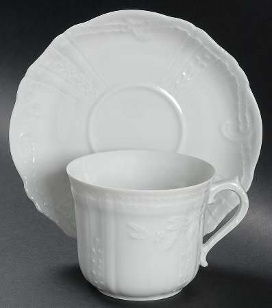 Cleo Flat Cup & Saucer Set