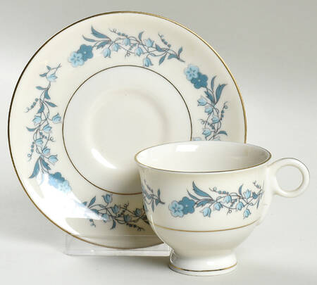 Clinton Footed Demitasse Cup & Saucer Set