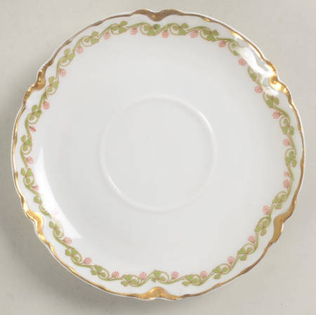 Clover Leaf Saucer for Flat Cup by Haviland