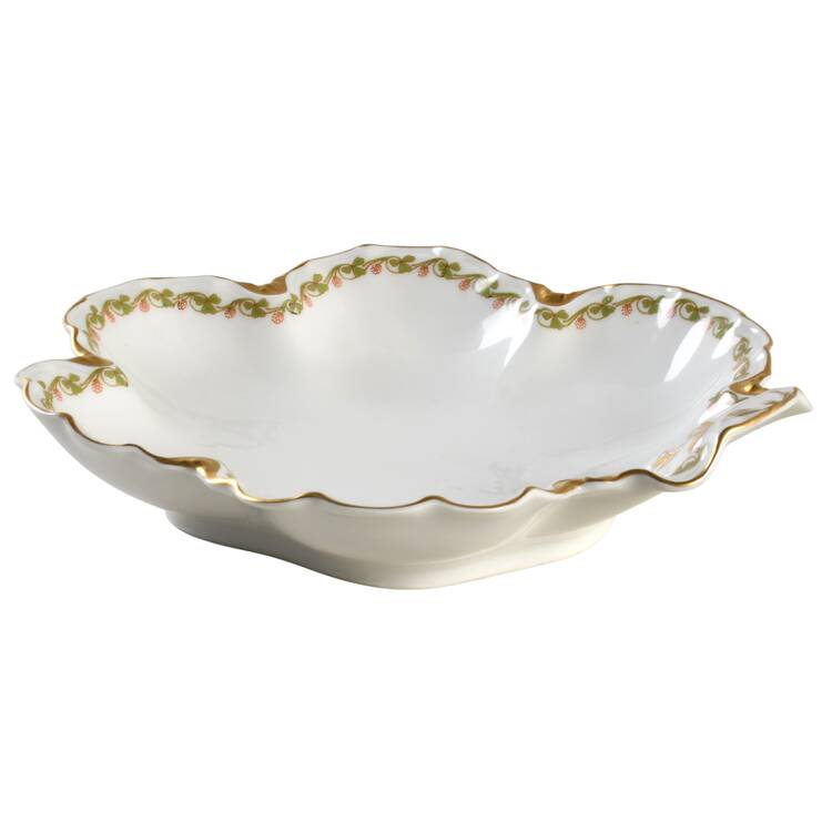 Clover Leaf 8" Oval Vegetable Bowl by Haviland