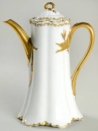 Clover Leaf Coffee Pot & Lid