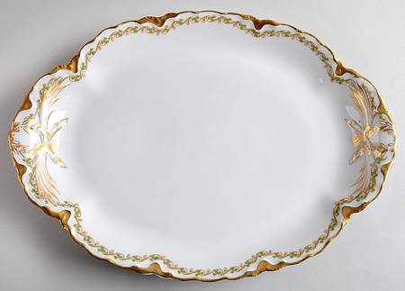 Clover Leaf 13" Oval Serving Platter by Haviland