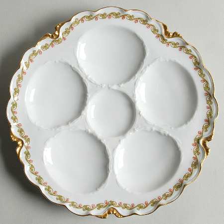 Clover Leaf Oyster Plate