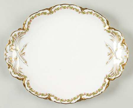Clover Leaf 10" Oval Serving Platter