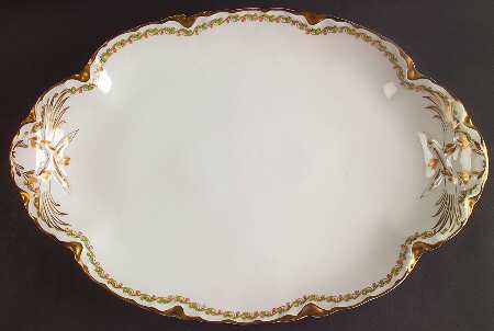 Clover Leaf 15" Oval Serving Platter by Haviland