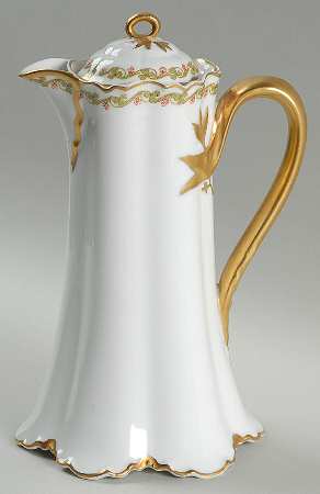 Clover Leaf Chocolate Pot & Lid