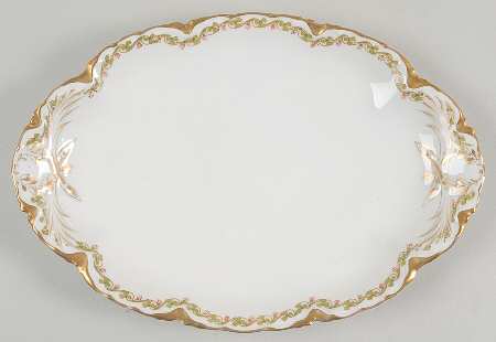 Clover Leaf 11" Oval Serving Platter by Haviland