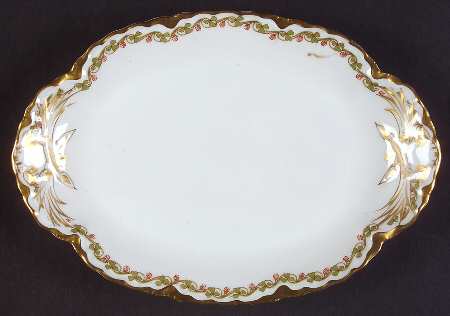 Clover Leaf 9" Oval Serving Platter by Haviland