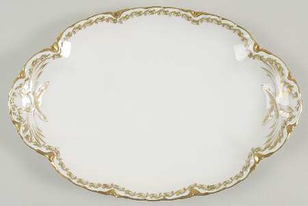Clover Leaf 13" Oval Serving Platter