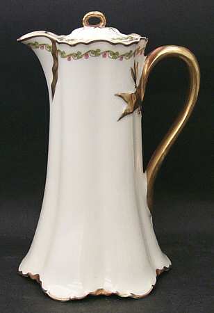 Clover Leaf Chocolate Pot & Lid