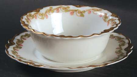 Clover Leaf Ramekin & Saucer Set by Haviland