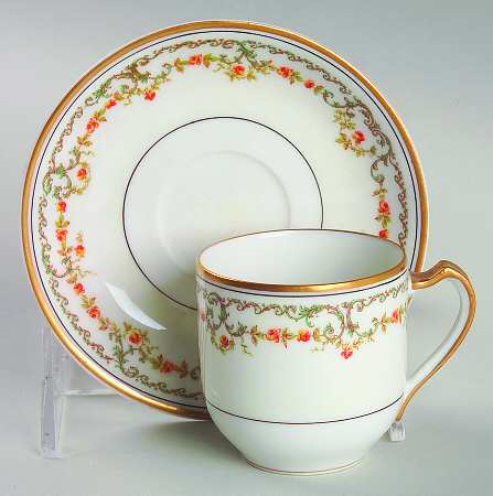 The Colmar Flat Demitasse Cup & Saucer Set